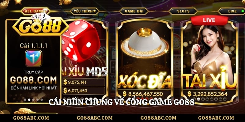 Cái nhìn chung về cổng game Go88 
